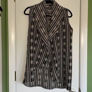 Anthropologie Long Sweater Vest by MOTH